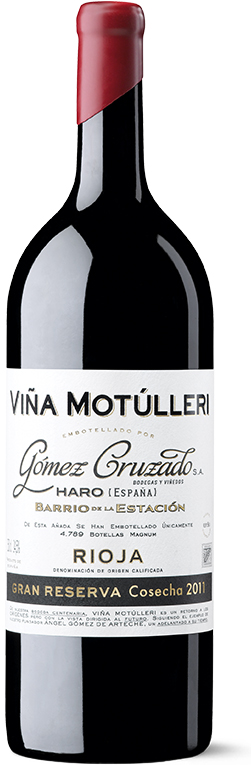 Viña MOTÚLLERI Gran Reserva, Gómez Cruzado, Rioja wine